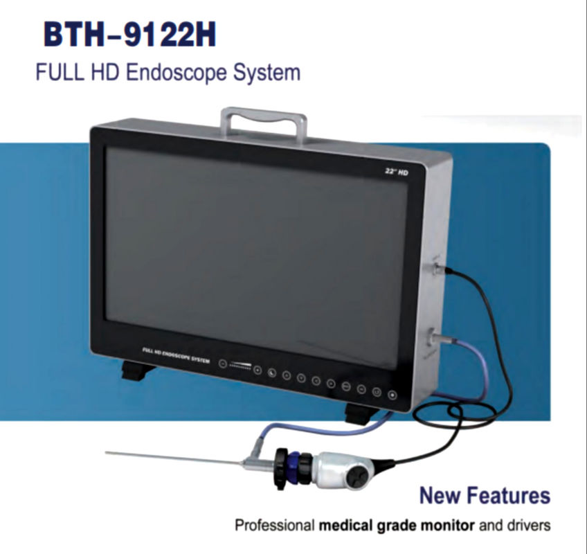 Sorgente luminosa fredda completa BTH-9122H della macchina fotografica 80W LED dell'endoscopio del monitor a 22 pollici HD