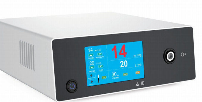 100-220V funzione Insufflator di CO2 laparoscopica 1-40L/Min With Warming And Demist