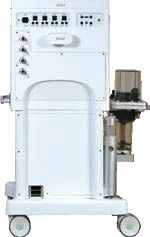 Misuratore di flusso O2 0 15 L/min Dispositivo ventilatore anestetico per la piattaforma di ispirazione Monitoraggio della pressione Funzionalità avanzata